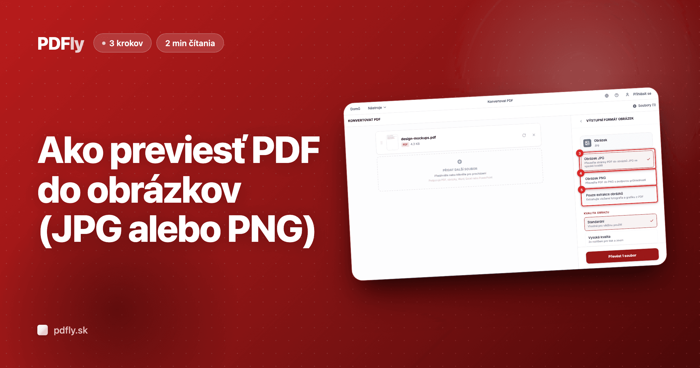 Ako previesť PDF do obrázkov (JPG alebo PNG)